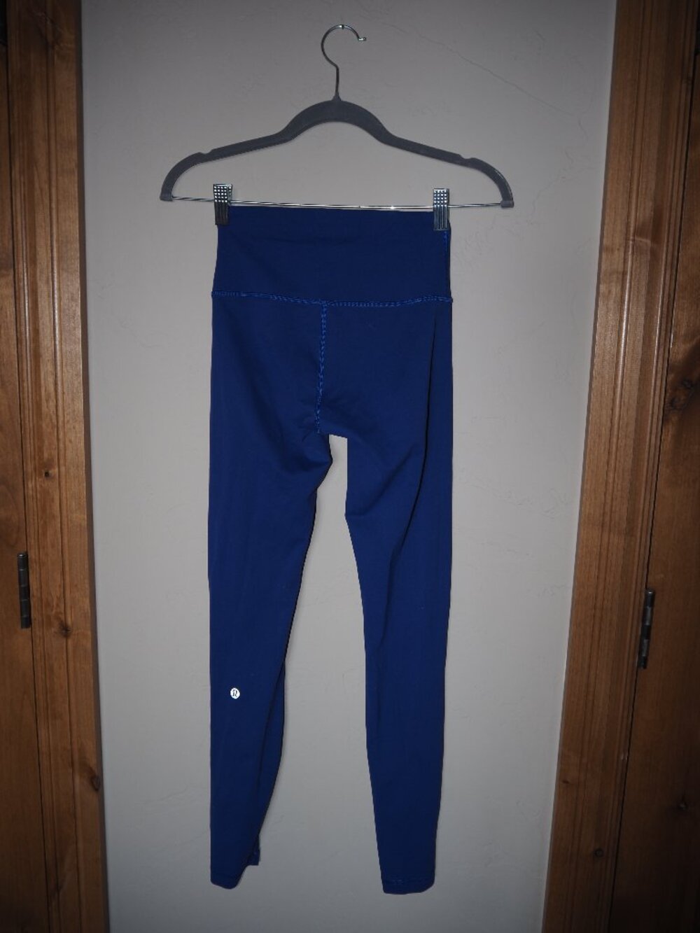 Lululemon Royal Blue High Rise Leggings Size 4 Full Length 28"